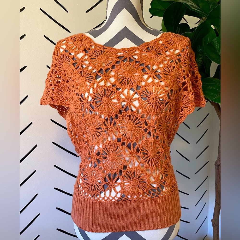 Dusty Rose Knit Top Forever 21